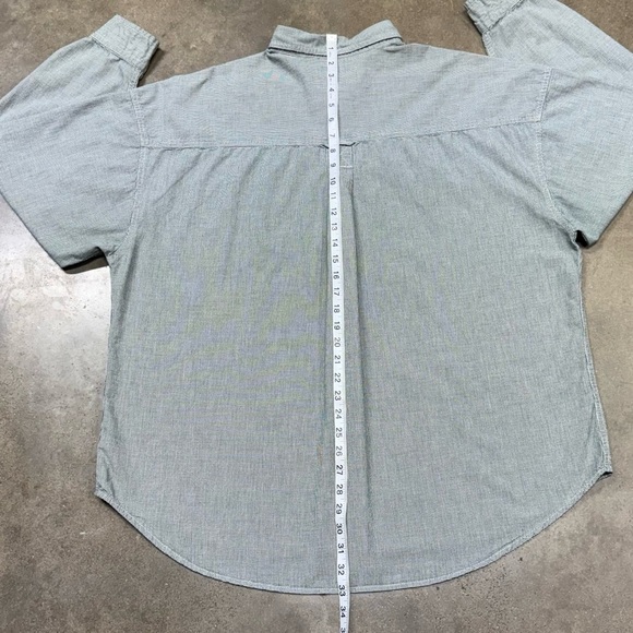 Vintage Lee Wolf Creek Embroidered Button Down Shirt Outdoor Lodge Core - Picture 8 of 8